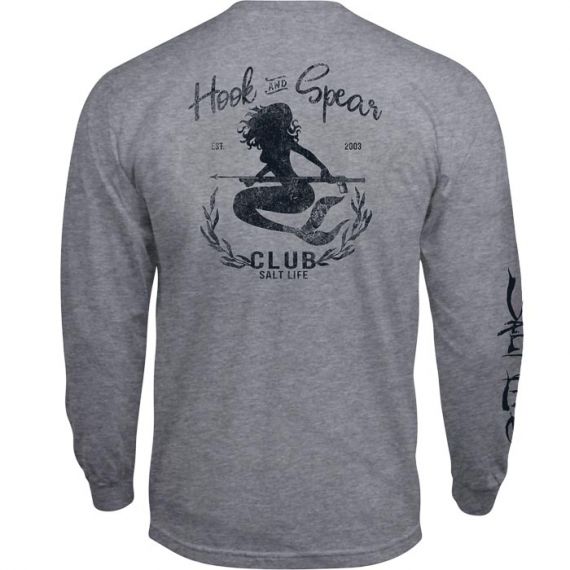 Salt Life Hook and Spear Club Long Sleeve w/ Pocket